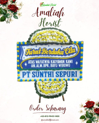 Papan Bunga Duka di Regolwetan